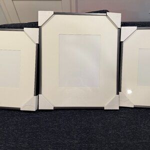 Room & Board gunmetal gray wall gallery frames NWT